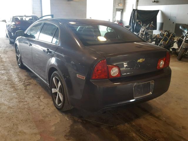 1G1ZC5E15BF155066 - 2011 CHEVROLET MALIBU 1LT GRAY photo 3