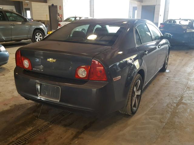 1G1ZC5E15BF155066 - 2011 CHEVROLET MALIBU 1LT GRAY photo 4
