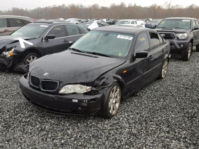 WBAET37493NJ28328 - 2003 BMW 325 I BLACK photo 2