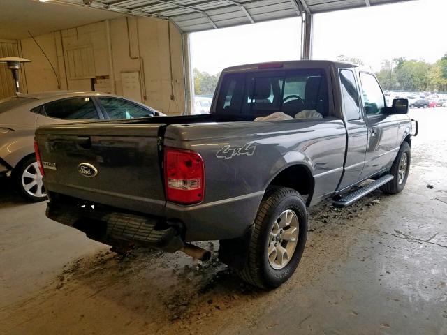 1FTLR4FE6BPA85823 - 2011 FORD RANGER SUP GRAY photo 4