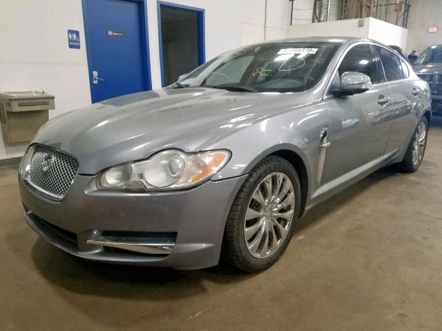 SAJWA05B39HR15183 - 2009 JAGUAR XF LUXURY GRAY photo 2