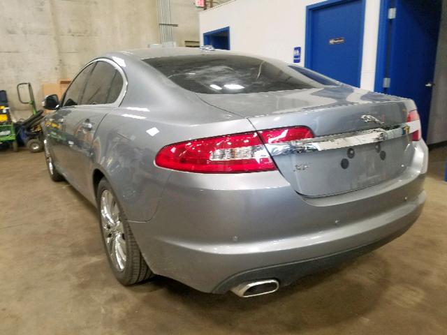 SAJWA05B39HR15183 - 2009 JAGUAR XF LUXURY GRAY photo 3