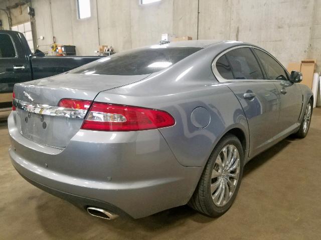 SAJWA05B39HR15183 - 2009 JAGUAR XF LUXURY GRAY photo 4