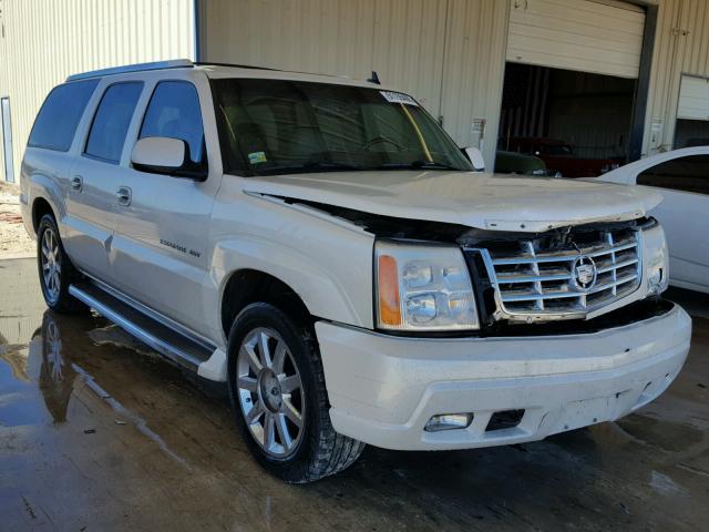 3GYFK66N86G151905 - 2006 CADILLAC ESCALADE E WHITE photo 1