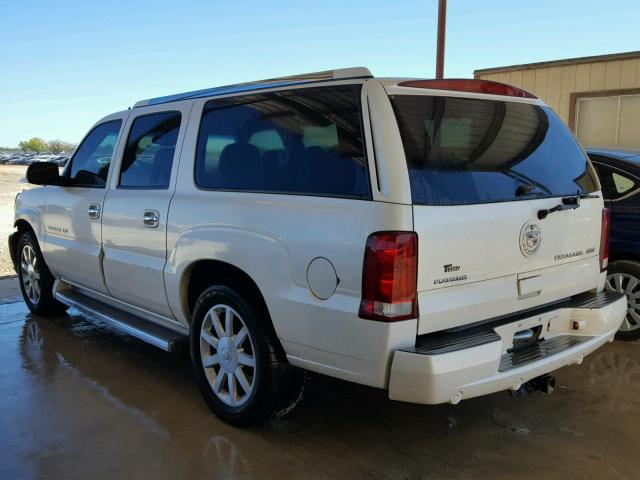 3GYFK66N86G151905 - 2006 CADILLAC ESCALADE E WHITE photo 3