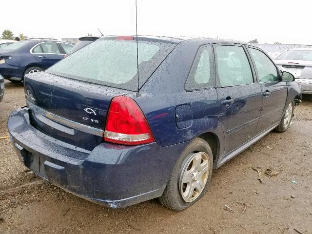 1G1ZU64804F203545 - 2004 CHEVROLET MALIBU MAX 蓝色 照片 4