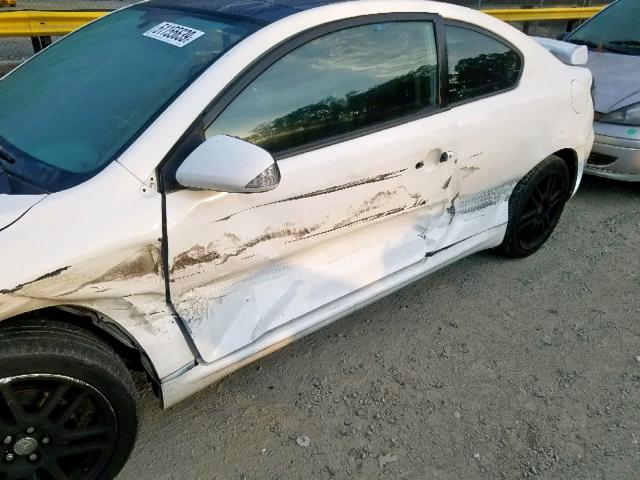JTKDE167990299894 - 2009 TOYOTA SCION TC თეთრი ფოტო 9