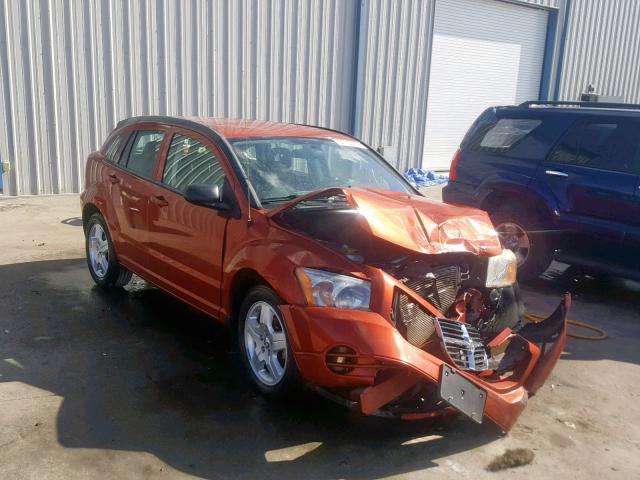 1B3HB48AX9D104214 - 2009 DODGE CALIBER SX ORANGE photo 1