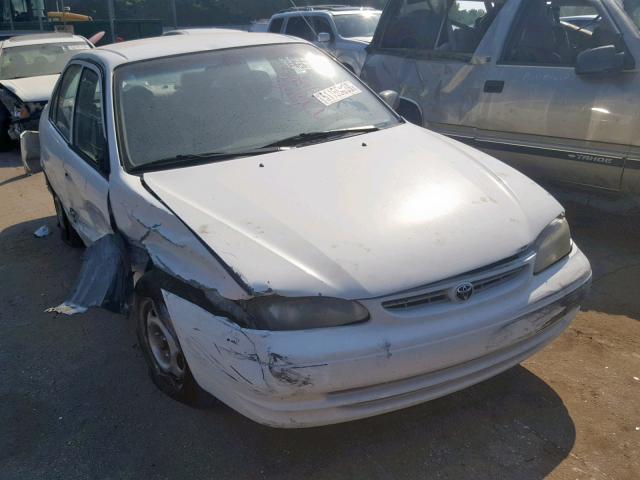 1NXBR12E9YZ410664 - 2000 TOYOTA COROLLA VE WHITE photo 1