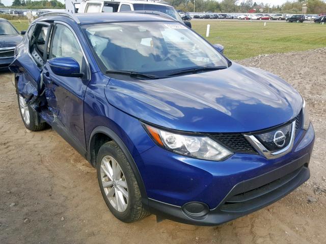 JN1BJ1CR9JW250957 - 2018 NISSAN ROGUE SPOR BLUE photo 1