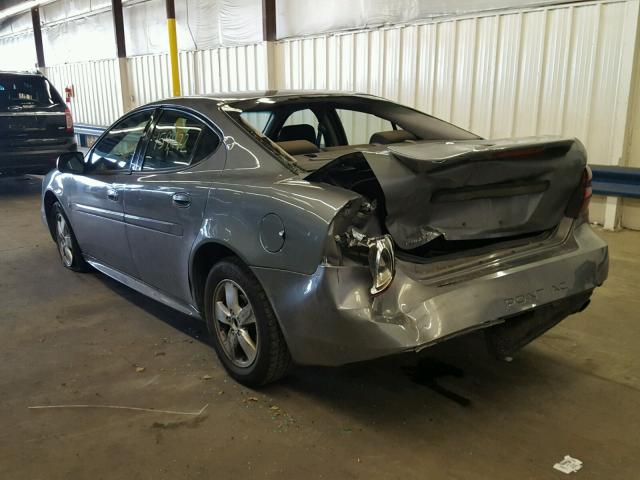 2G2WP582171164823 - 2007 PONTIAC GRAND PRIX GRAY photo 3