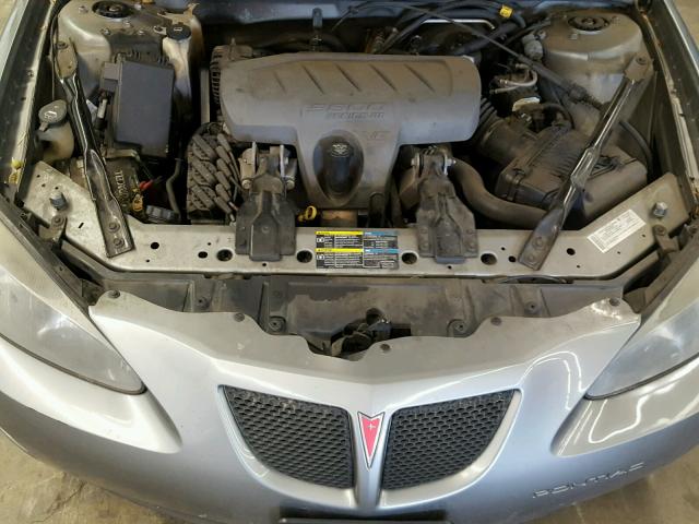 2G2WP582171164823 - 2007 PONTIAC GRAND PRIX GRAY photo 7
