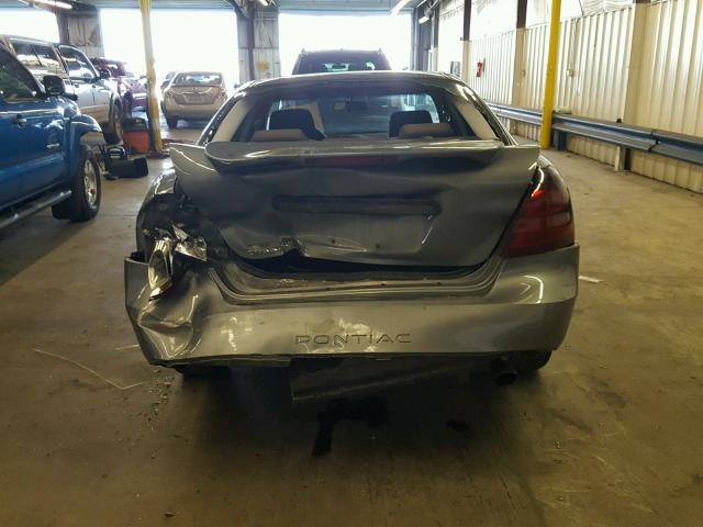 2G2WP582171164823 - 2007 PONTIAC GRAND PRIX GRAY photo 9