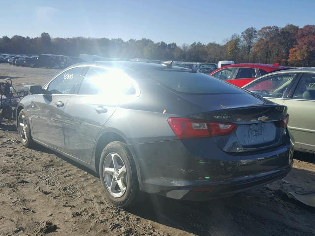 1G1ZB5ST6JF219316 - 2018 CHEVROLET MALIBU LS 灰色 照片 3