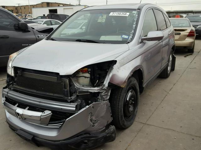 JHLRE38797C051679 - 2007 HONDA CR-V EXL SILVER photo 2