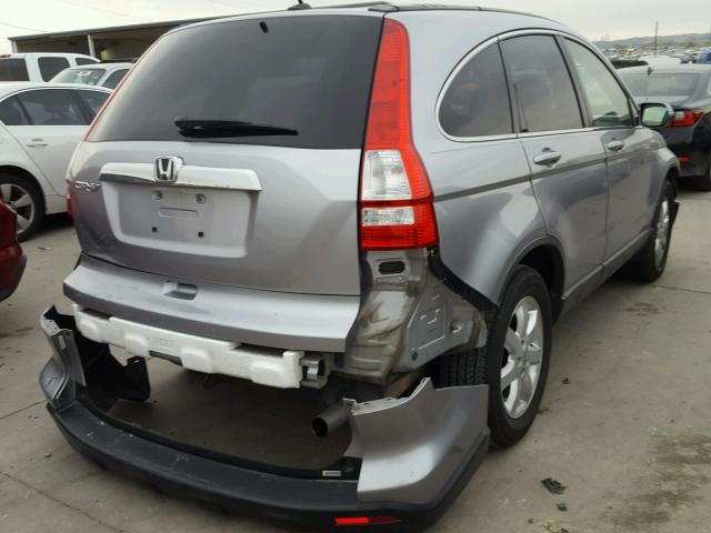 JHLRE38797C051679 - 2007 HONDA CR-V EXL SILVER photo 4