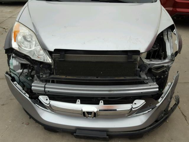 JHLRE38797C051679 - 2007 HONDA CR-V EXL SILVER photo 9