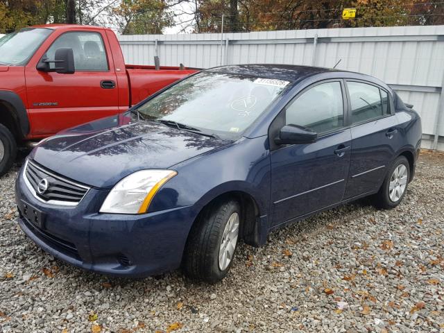 3N1AB6AP7BL711846 - 2011 NISSAN SENTRA 2.0 BLUE photo 2