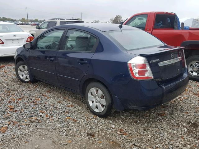 3N1AB6AP7BL711846 - 2011 NISSAN SENTRA 2.0 BLUE photo 3