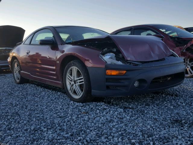 4A3AC84H03E168509 - 2003 MITSUBISHI ECLIPSE GT MAROON photo 1