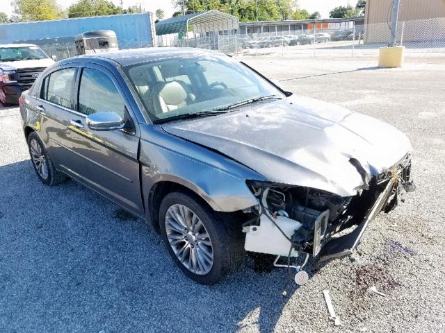 1C3CCBCG4DN585641 - 2013 CHRYSLER 200 LIMITE SILVER photo 1