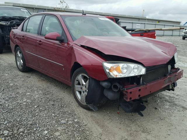 1G1ZU53876F148977 - 2006 CHEVROLET MALIBU LTZ RED photo 1