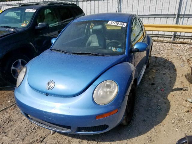 3VWPG3AG5AM003317 - 2010 VOLKSWAGEN NEW BEETLE ლურჯი ფოტო 2