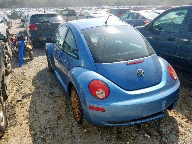 3VWPG3AG5AM003317 - 2010 VOLKSWAGEN NEW BEETLE ლურჯი ფოტო 3