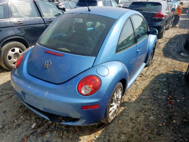 3VWPG3AG5AM003317 - 2010 VOLKSWAGEN NEW BEETLE ლურჯი ფოტო 4