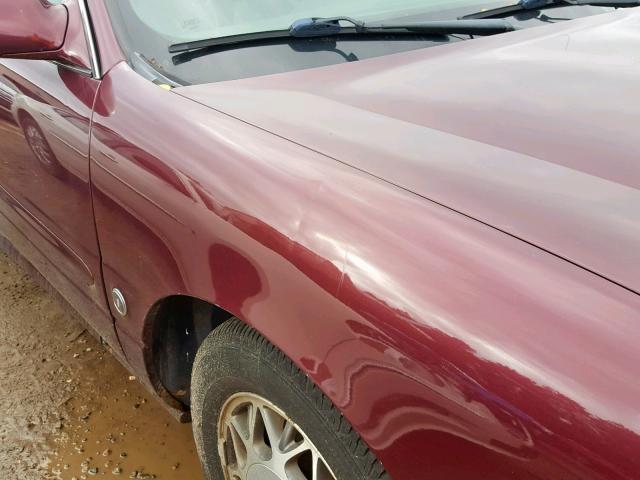 1G4HP52K644145337 - 2004 BUICK LESABRE CU MAROON photo 9