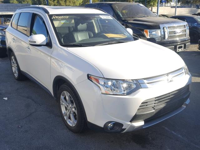 JA4AD3A39FZ006798 - 2015 MITSUBISHI OUTLANDER WHITE photo 1