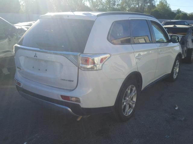 JA4AD3A39FZ006798 - 2015 MITSUBISHI OUTLANDER WHITE photo 4