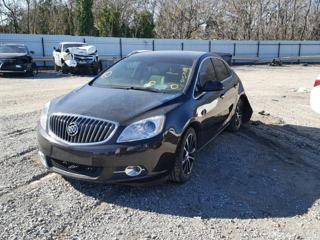 1G4PW5SK4G4168540 - 2016 BUICK VERANO SPO BLACK photo 2