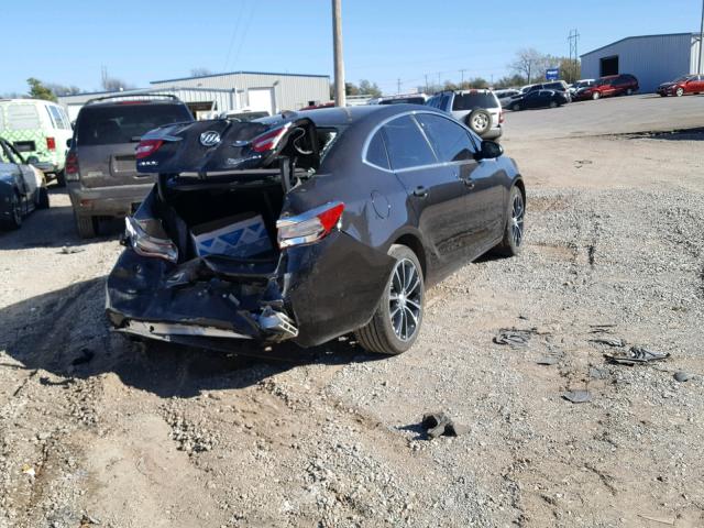 1G4PW5SK4G4168540 - 2016 BUICK VERANO SPO BLACK photo 4