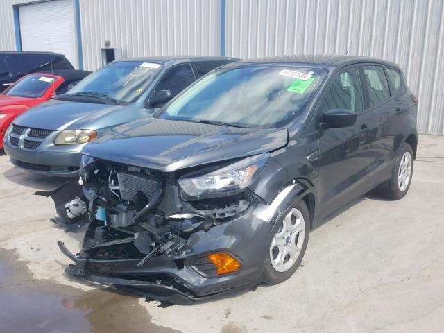 1FMCU0F75KUA68047 - 2019 FORD ESCAPE S GRAY photo 2