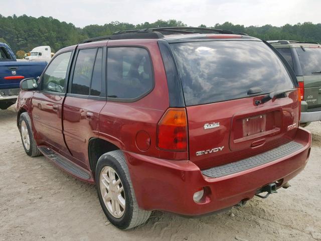 1GKES63M172196924 - 2007 GMC ENVOY DENA RED photo 3