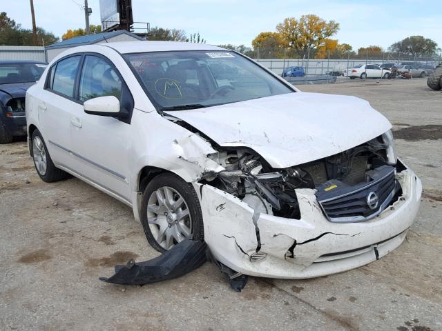 3N1AB6AP8BL680008 - 2011 NISSAN SENTRA 2.0 WHITE photo 1