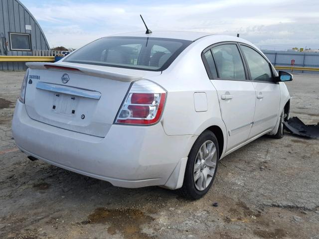 3N1AB6AP8BL680008 - 2011 NISSAN SENTRA 2.0 WHITE photo 4