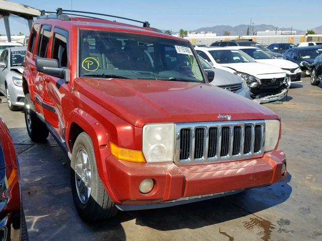 1J8HH58N26C150541 - 2006 JEEP COMMANDER ბურგუნდია ფოტო 1
