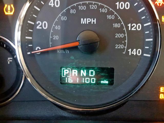 1J8HH58N26C150541 - 2006 JEEP COMMANDER ბურგუნდია ფოტო 8