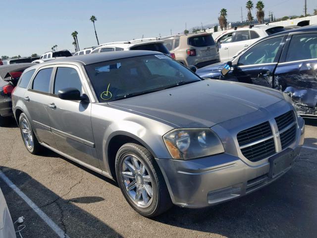 2D4FV48T45H517681 - 2005 DODGE MAGNUM SE GRAY photo 1