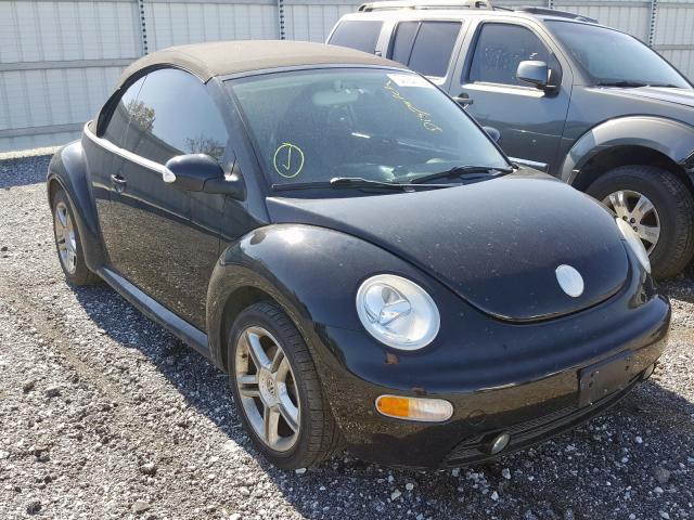 3VWCD31Y85M312205 - 2005 VOLKSWAGEN NEW BEETLE შავი ფოტო 1