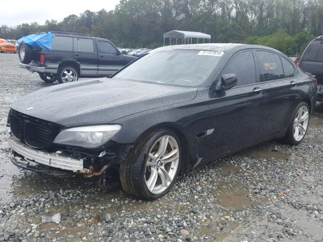 WBAKA8C56BCY37121 - 2011 BMW 7 SERIES შავი ფოტო 2