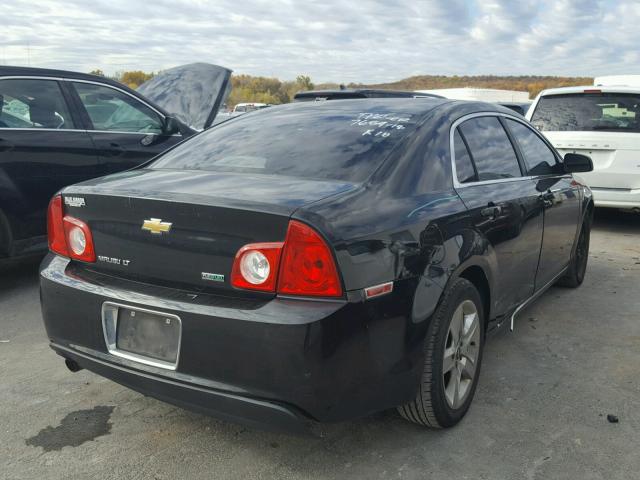 1G1ZC5E07AF191766 - 2010 CHEVROLET MALIBU 1LT BLACK photo 4