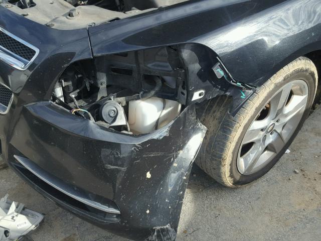 1G1ZC5E07AF191766 - 2010 CHEVROLET MALIBU 1LT BLACK photo 9