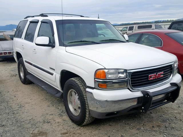 1GKEK13Z32J226437 - 2002 GMC YUKON WHITE photo 1