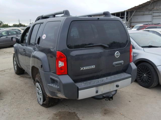 5N1AN0NU7FN653725 - 2015 NISSAN XTERRA X BLACK photo 3