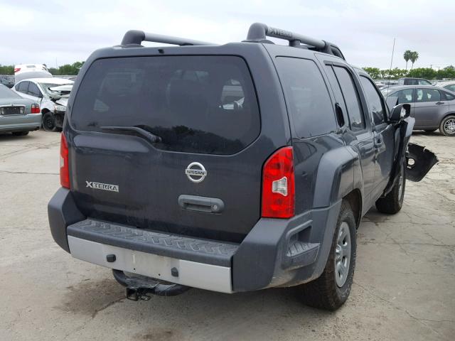 5N1AN0NU7FN653725 - 2015 NISSAN XTERRA X BLACK photo 4