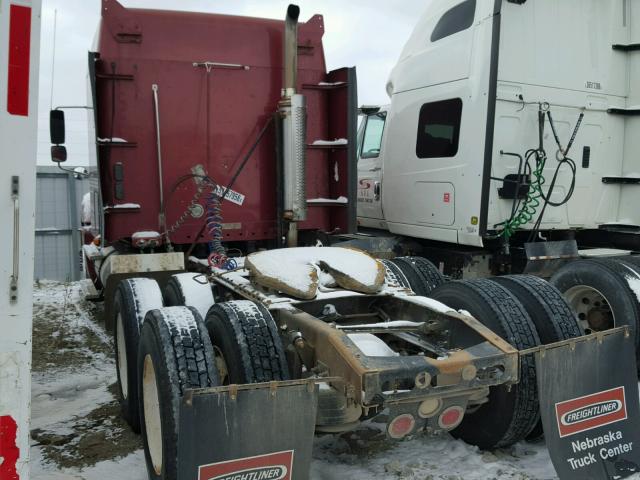 1FUJA6CV25LN67367 - 2005 FREIGHTLINER CONVENTION MAROON photo 3