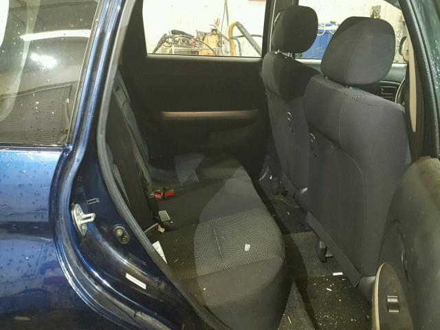 JTKKT624640076839 - 2004 TOYOTA SCION XA ლურჯი ფოტო 6